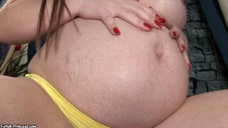 Worship My Big Pregnant Belly - 720p