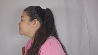 Try yawning with your mouth closed