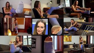 Elena LLC Assistant Interview with Cast Sock and Hose (in HD 1920X1080)