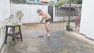 Bullwhip Punishment for slave Fauno by Ama K