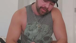 Thick solo dildo fuck