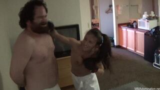 Hollie's Topless Gi Beatdown 720 HD MP4
