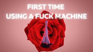 First time machine Fuck