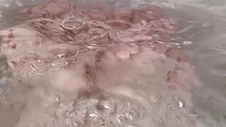 Soothing Soak: Bare Feet Bliss in the Bath