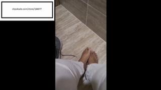 Bianca itchy feet fresh from shoes