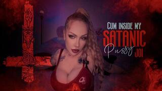 Cum inside my satanic pussy JOI