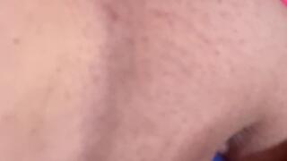 Squirt! Solo finger and toy play!