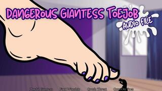 Dangerous Giantess Toejob - Audio File - The Goddess Clue, Playful And Powerful Giantess Demands Foot Worship, Pleasured With Giant Woman's Toes, Crush, Foot Fetish, Size Fetish