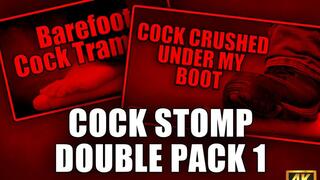 KingMarti: Cock Stomp Double Pack 1 - 4k UHD 2160p
