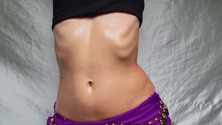 Belly Dance Oily Belly