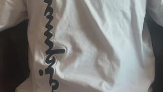 Smoking secretary offers herself to help boss unwind after long day