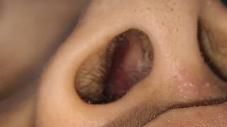 Close-Up of My Nose.