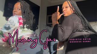 Morning Gas | Fart Fetish | Sadistic Satin and Goddess Sunni