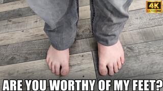 KingMarti: Are You Worthy Of My Feet - 4k UHD 2160p
