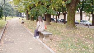 The alien wants to take me away with him!