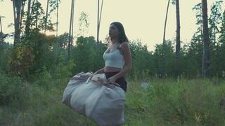 VLOG 1 Camping Cumming in the forest