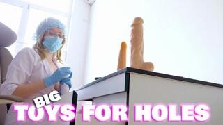 Blue-Glove MD Solo: Tight Pussy Stretch, Anal Plug, and Chair-Ride Climax