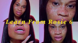 Learn From Rosie 6- Ebony Femdom Goddess Rosie Reed Mesmerize Slave Training Addiction Domination- 1080p HD