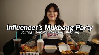 Influencer's Mukbang Party!