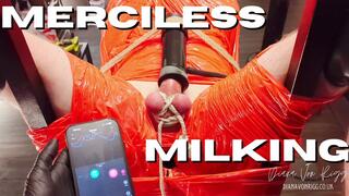 Merciless Milking in Shiny Red Plastic