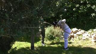 Abril Luna - First ever Bondage Walk Training Lesson for the sexy spanish Latina - Full Clip mp4 HD