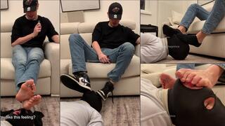 Pathetic slave under my soles