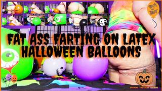 GodMina The Great Fat Ass Farting On Latex Halloween Balloons 1920x1080 WMV