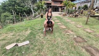 Carry me around my farm after a day of cleaning!! By Ana Ayumi and Monique Cam Babi