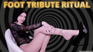 FOOT TRIBUTE RITUAL