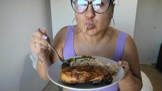 Gaining weight from eating b