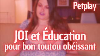 JOI et éducation pour bon toutou obéissant - Petplay
