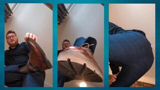 Dominating you after work Part 1: Dress shoes