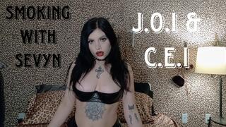 Smoking with Sevyn JOI and CEI