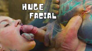 Alternative Dreadhead in high heels fucks BWC, ANAL GAPES, FACIAL