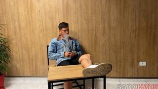 The Graffiti Rebel’s Punishment: Bound And Gagged