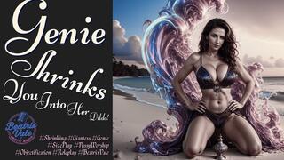 Genie Shrinks You Into Her Dildo