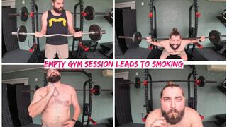 Empty Gym Session Leads to Smoking 4K