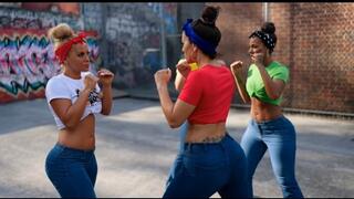 Street bitches fistfight compilation