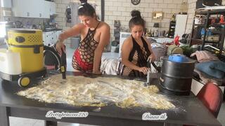 MILFs Vacuum Cleaning