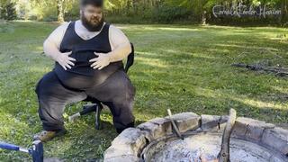 Smore's feeding by the fire