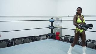 Kickboxing In The Ring (4k)