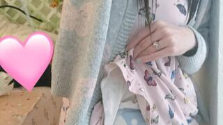 Changing myself into an ABDL diaper in No Potty November