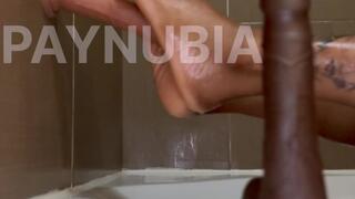 Raceplay with dildos, footplay and spitting) (bbc gets disrespected)