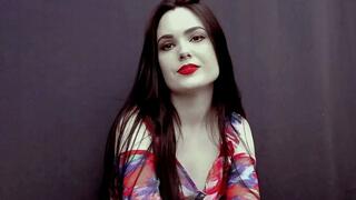 Smoking Beautiful CIGAR Model Paula Video 0051