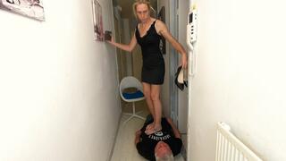 Danielle Trampling Bare Foot & Heels 14