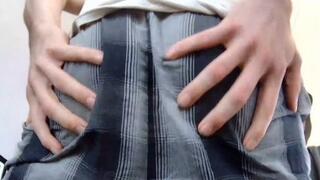 Giant step-daddy crushes you under his butt!