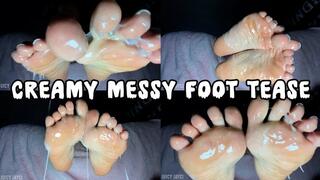 Sparkly Pedicure Creamy Foot Tease (WMV)
