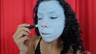 SMOKING, PUTTING ON MAKEUP AND DOING HAIR - BY NATHALY - CLIP 3 - NEW KC NOVEMBER 2025