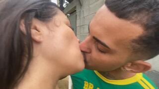 Asian girl Maria, a soccer player, spills water on an expensive player just to kiss his mouth. Part 2 By Kiara Nissei and Jack Warrys Cam full HD