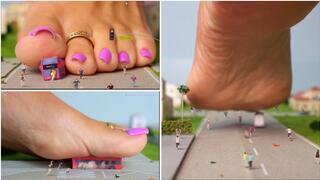 Giantess Solesmad: Solesmad´s Rampage Pt 1